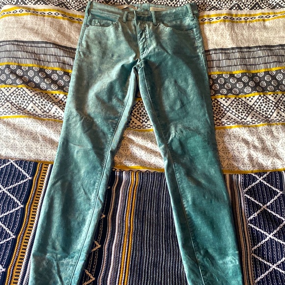 Velvet high waist skinny’s! - Picture 1 of 2